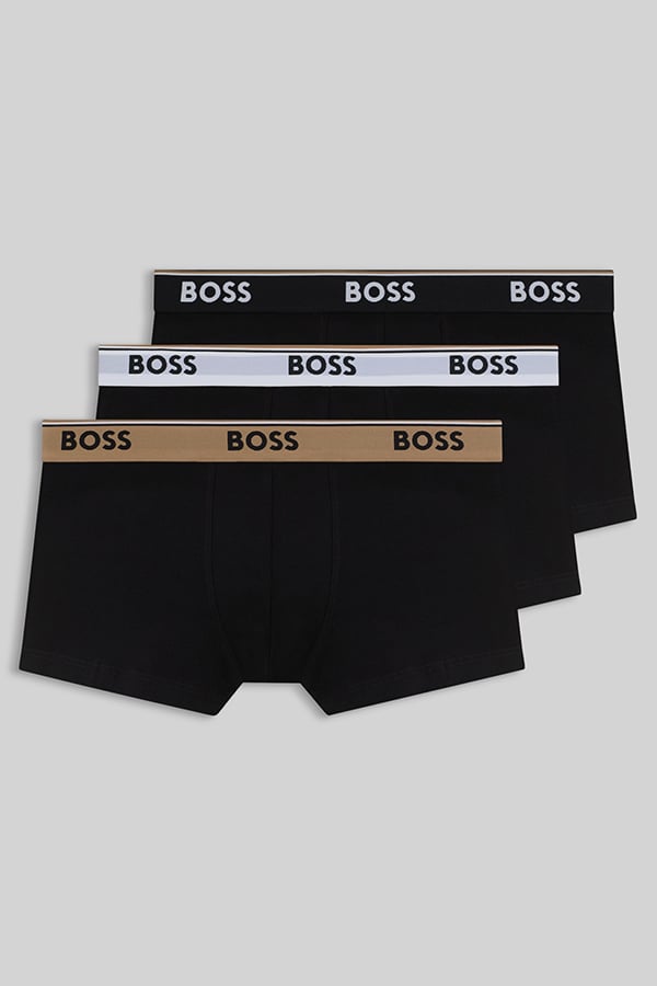 3PCS ΕΣΩΡΟΥΧΟ BOSS - 009 ΜΑΥΡΟ